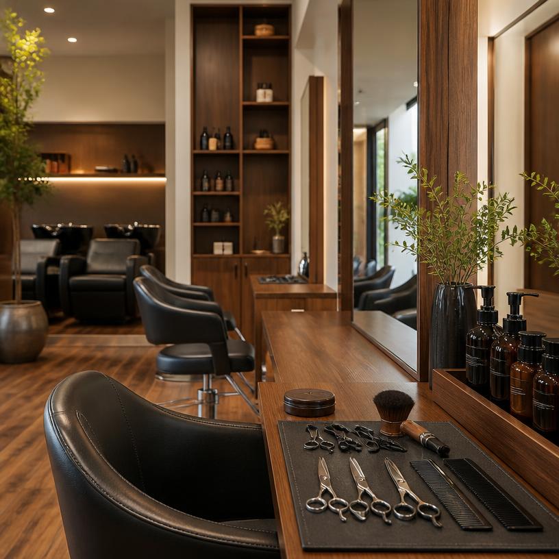 Elegant Sharon Beauty salon and spa interior
