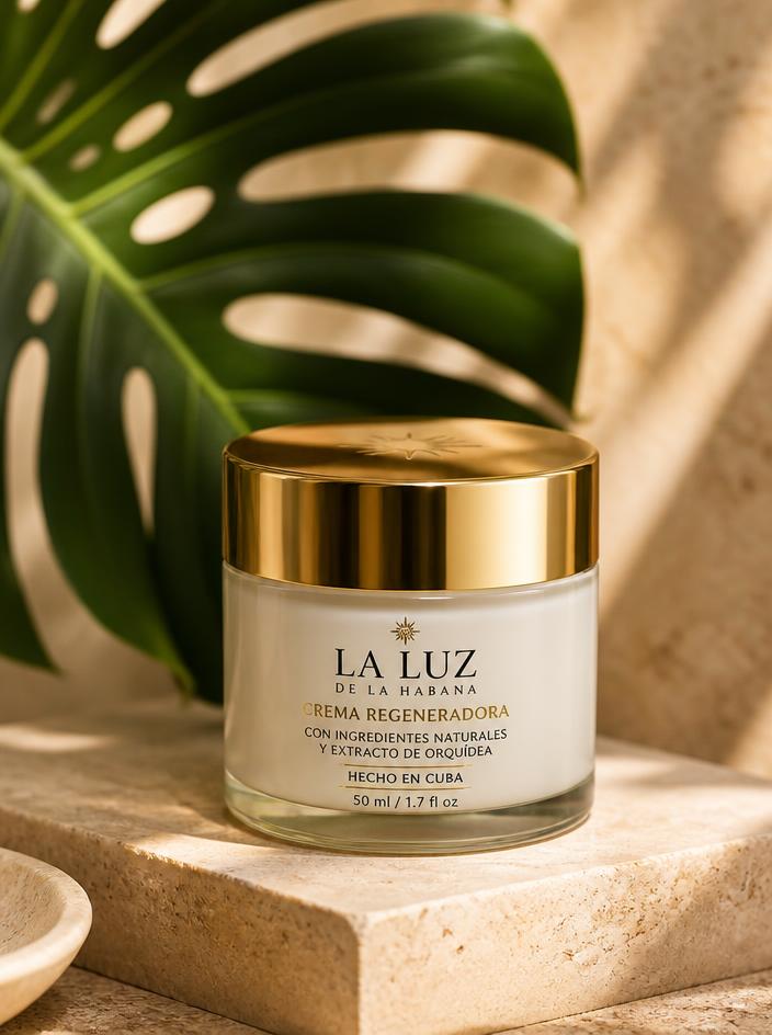 Tropical Botanicals Cuban beauty cream jar